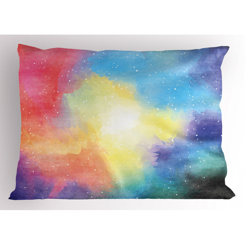Star Polyester Abstract Sham Set, King