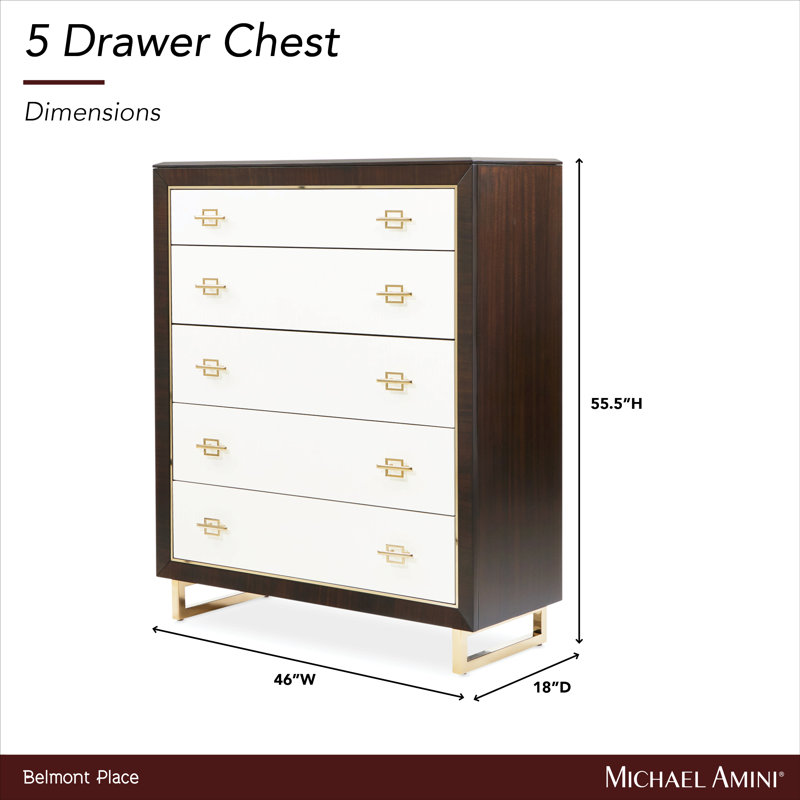Belmont Place 5 - Drawer Dresser
