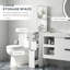 MDF / Particle Board Freestanding Linen Cabinet