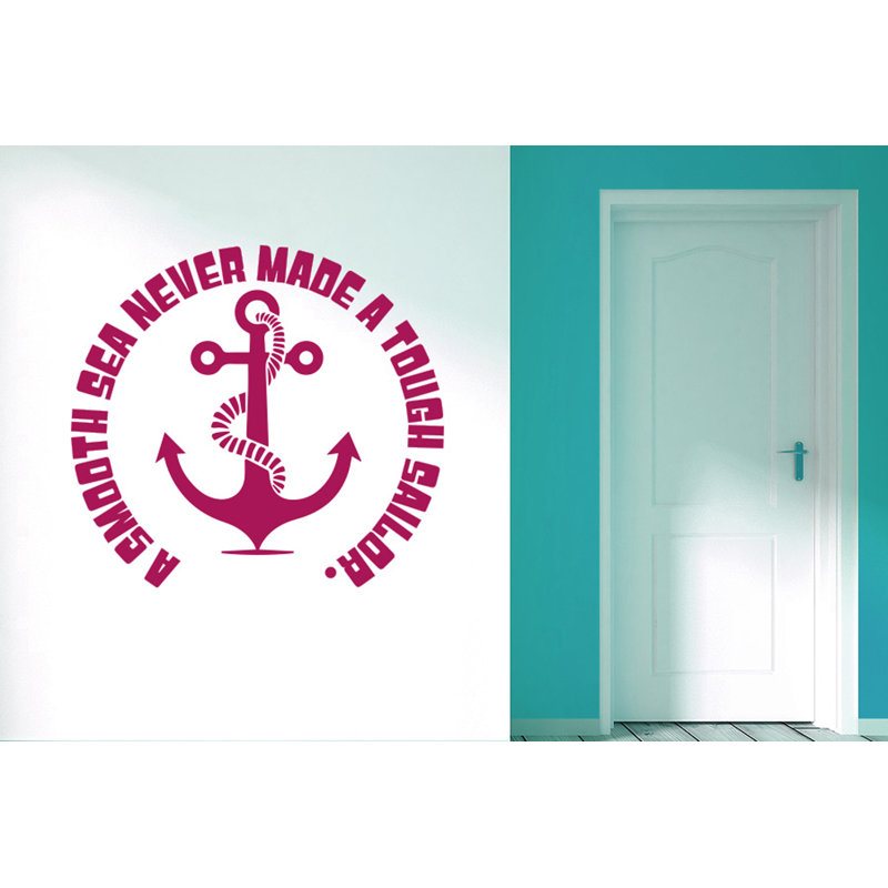 Nautical & Beach Wall Decal, Violet