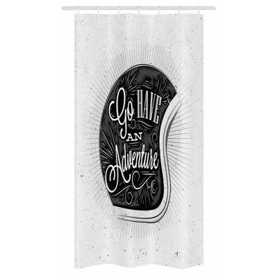 Shower Curtain with Hooks Included
