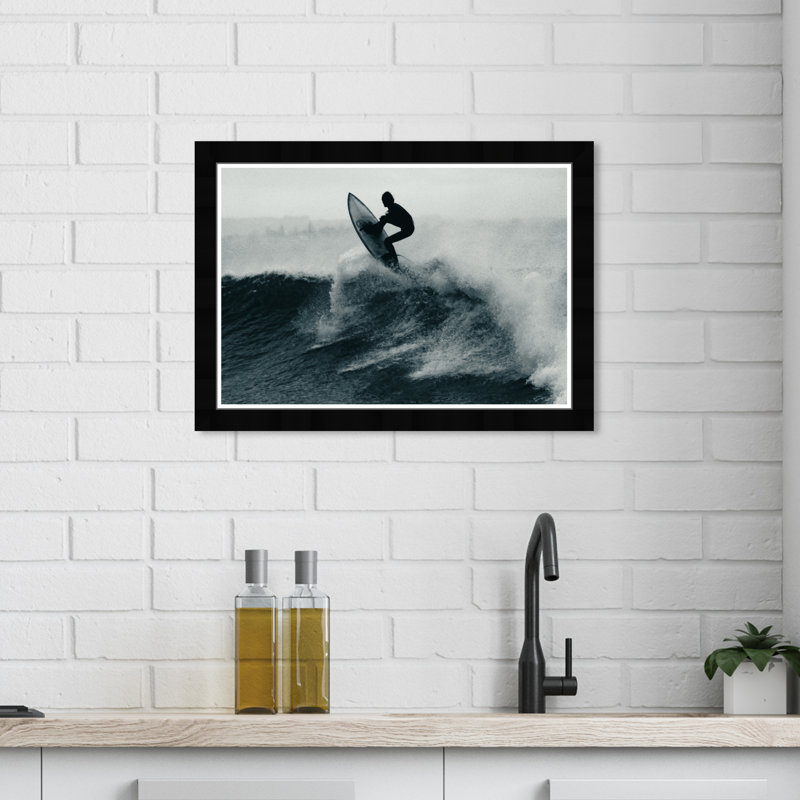 Catch the Wave - cadre photo, Cadre noir