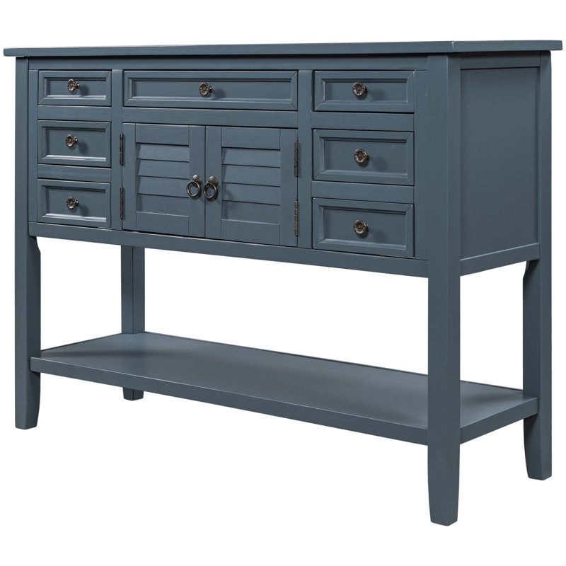 Table buffet Chidera, Bleu
