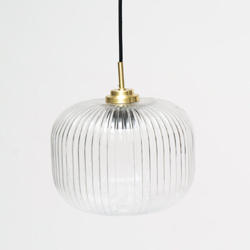 Showstead 1 - Light Single Pendant, Gold, Clear