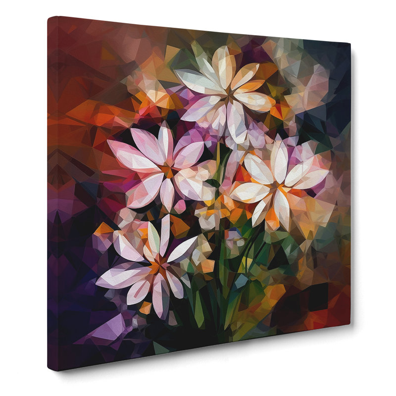Floral Cubism No.1 - No Frame Print