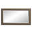 Leiker Solid Wood Rectangle Mirror