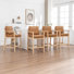 Ensemble de 4 tabourets de bar Willbanks