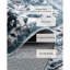 Tapis lavable 9 x 12, grand tapis à profil bas avec envers antidérapant et bordure durable, grands tapis rétro pour le salon, la chambre à coucher et la salle à manger