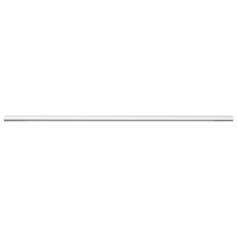 Aluminium Alloy Closet Rod, 2.9 cm H x 66.4 cm W x 1.5 cm D