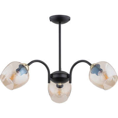 Dickerson 3 - Light Shaded Chandelier