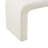 Boucle Waterfall Entryway Seat Bench - 42"W X 16"D 18"H, 400 Lbs Weight Capacity, Cream Textured, No Assembly Required Stylish Upholstered, Limit,
