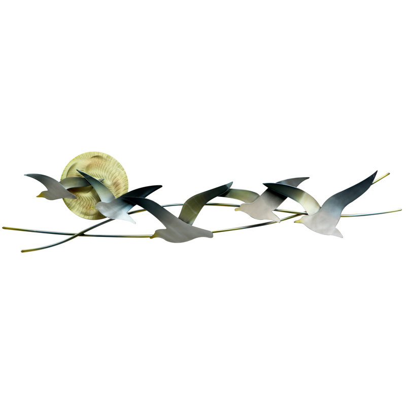 Handmade Coastal Landscape & Nature Wall Decor on Metal