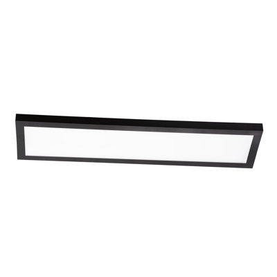 2EF36A2139CB4F1C8E5B9F1F6047E53B Delgado 24 In. LED Decorative Linear Fixture Black 277v, 27/30/35/40/50k