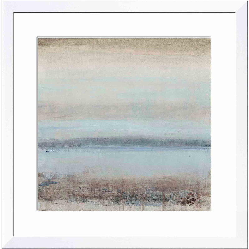 Tranquility I Painting by Tim O'Toole, Black, 8"H x 12"W