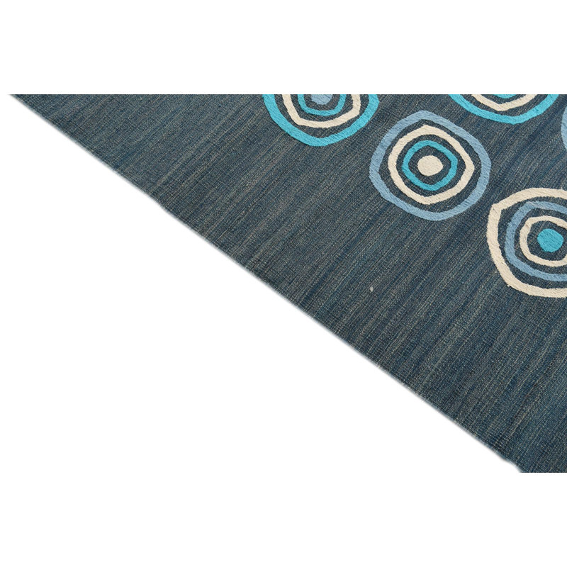Tapis bleu 8 x 10 Pinkerton