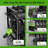 Heavy-Duty Wall-Mounted Tool Organizer With 3 Layers, 5 Slots For Drills And Multiple Tool Storage