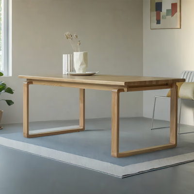 Nordic home rectangular dining table