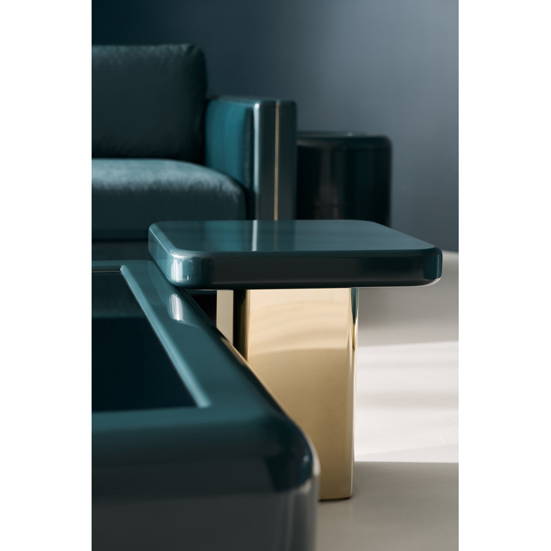 Caracole End Table, Green