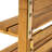 Wood Bench With Storage Rack - Elevate Entryway Color 37.33" W X 66.03" H 17.51" D Style High Wide Deep