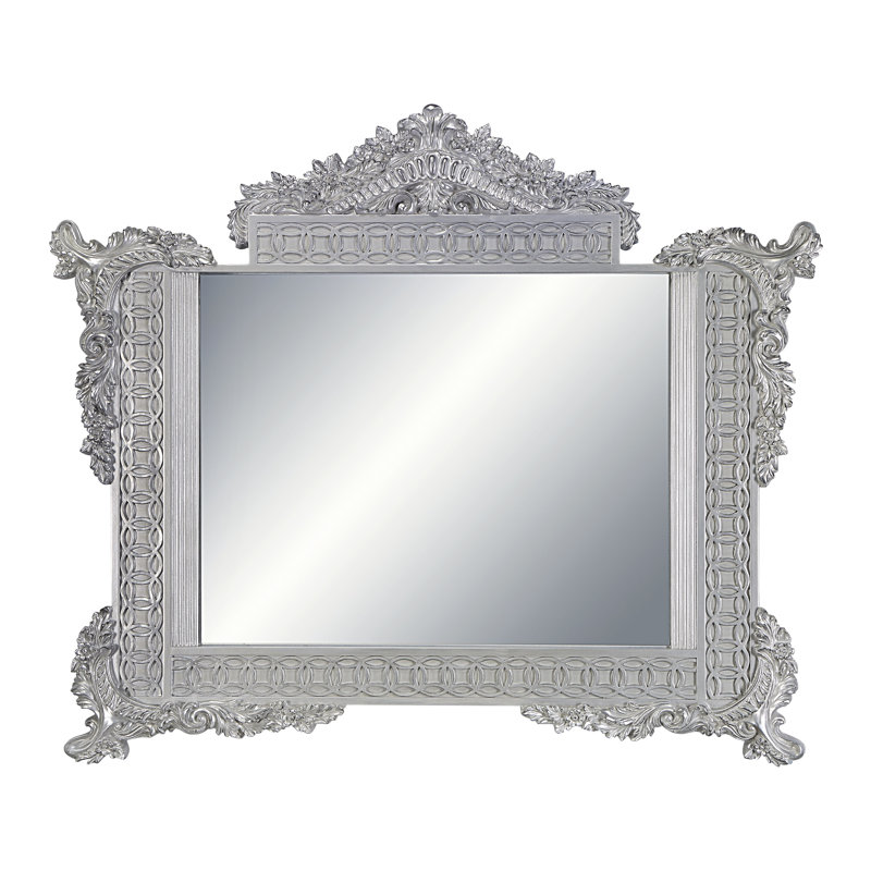 Arch Mirror in Antique Platinum