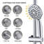 Pomme de douche double à jet de pluie-71631081