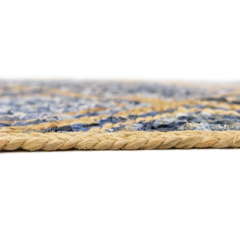 Gleason Cotton Geometric Indoor Rug, Rectangle 6'1" x 9'