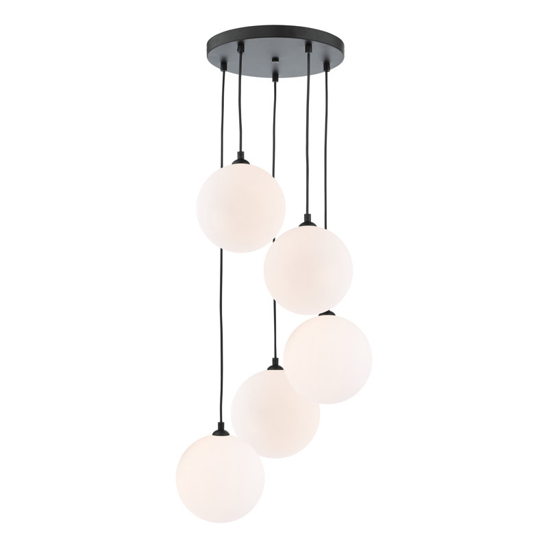 5 - Light Pendant, 330cm H x 35cm W x 35cm D, Opal