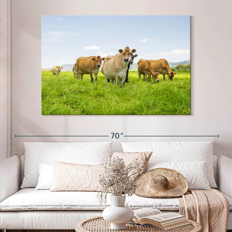 Farm Cattle, 34" H x 51" W