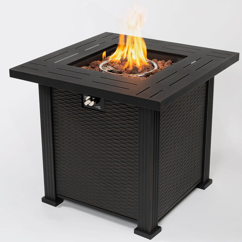 Square Fire Pit Table