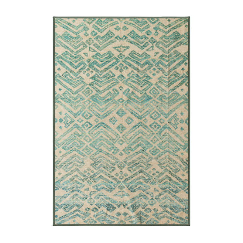 Abstract Indoor Rug, Rectangle 2' x 3'