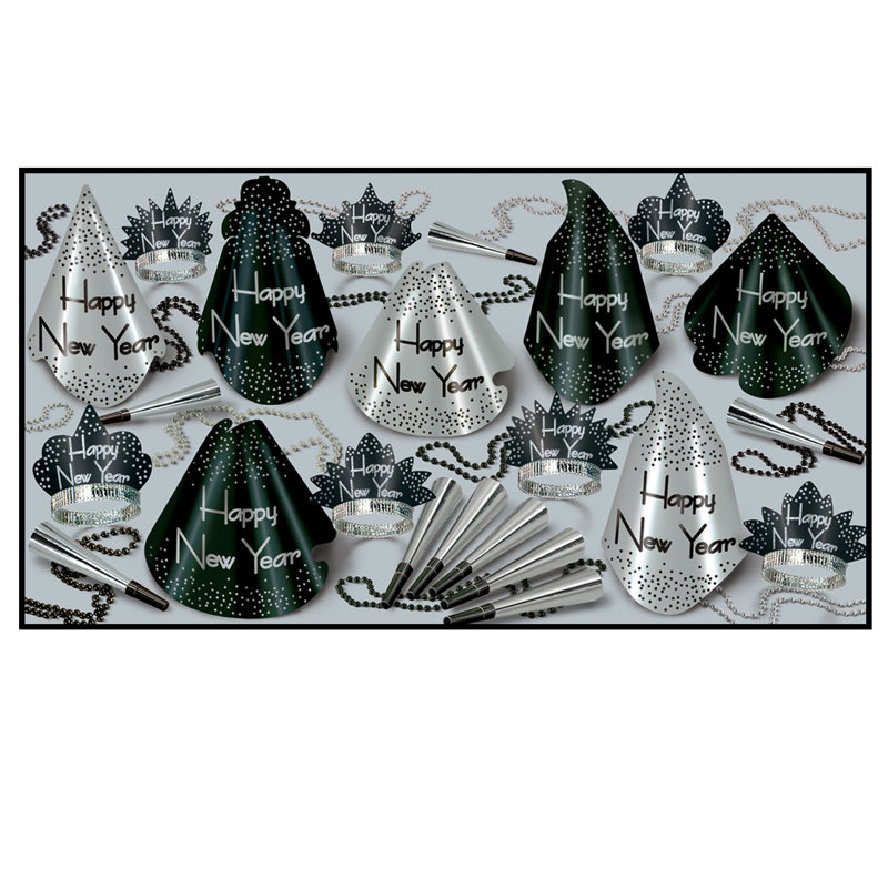 Sparkling Silver Asst pour 50