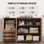 Buffet Sideboard Cabinet with Storage, Kitchen Storage cabinet with 2 Drawers and 3 Doors, Coffee Bar Console with Adjustable Shelves-623069272