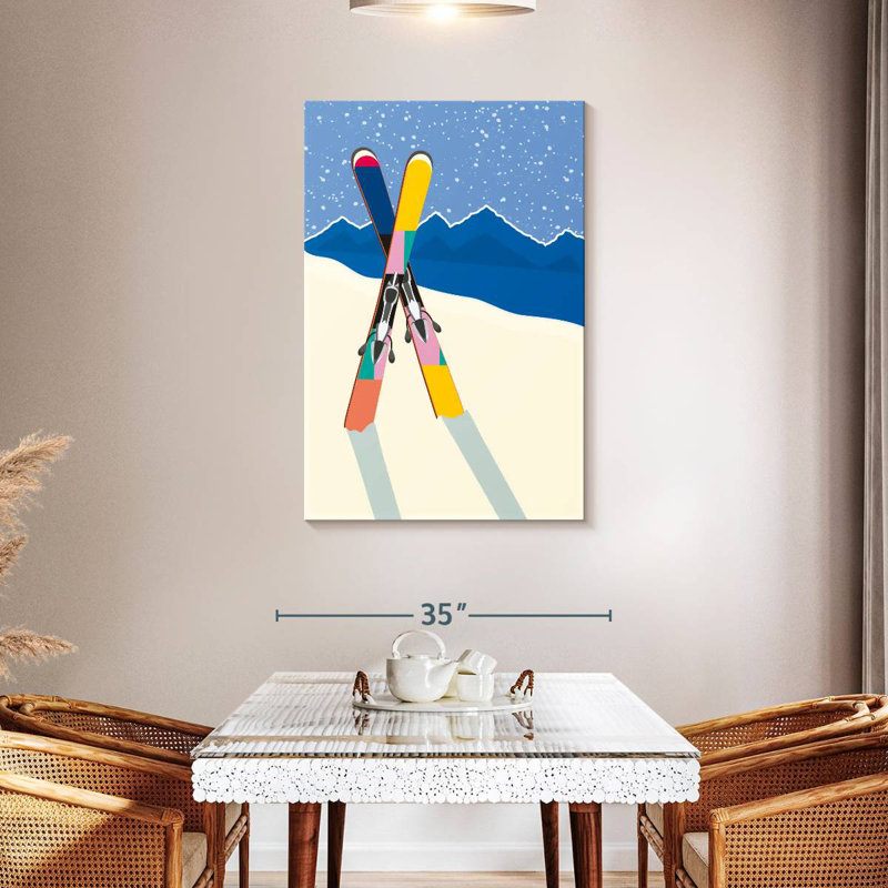Sireci Winter Sport, 45" H x 30" W