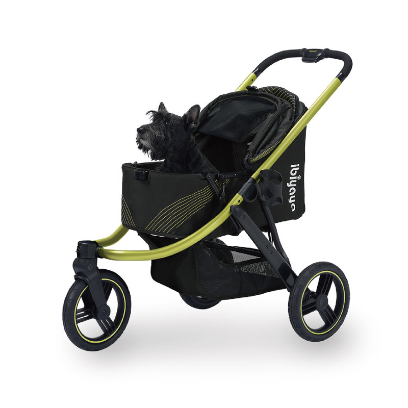 The Beast All Terrain Pet Jogging Stroller, Jet Black