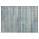 Machine Washable Indoor/Outdoor Xhevrie Teal Rug