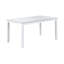 Wooden Dining Rectangular Table With Bench, Kitchen Table With Bench  Small Space,  Person Dining Table-1584873223