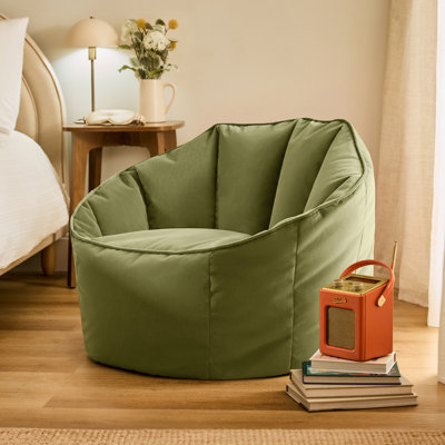 Sirena Velvet Bean Bag Chair