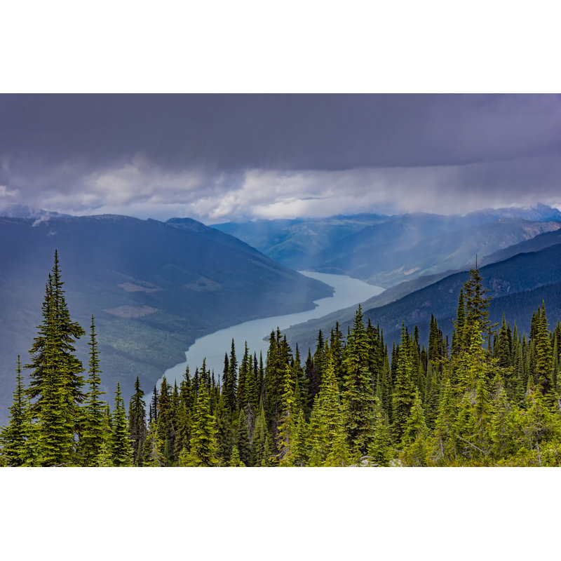 Lake Revelstoke, Canada - Wrapped Canvas Print, 81cm H x 122cm W x 3.8cm D