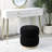 Round Upholstered Ottoman Stool-526681735