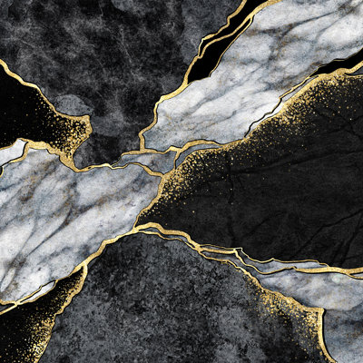 Kintsugi by Wacomka - Wrapped Canvas Print