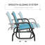 Banc oscillant extérieur pour 2 personnes Outsunny-129462895