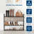 Slim Adjustable 4-Tier Metal Shoe Rack