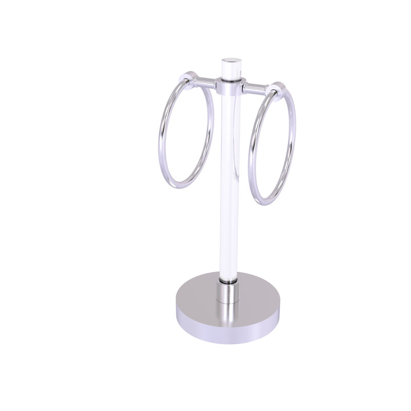 Porte-serviettes de comptoir Margolis, Chrome satiné