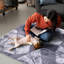 Traditional Area Rug Soft Entryway Mat Non slip Bedroom Rugs Washable Floor Carpet Pads - 4001-67211619
