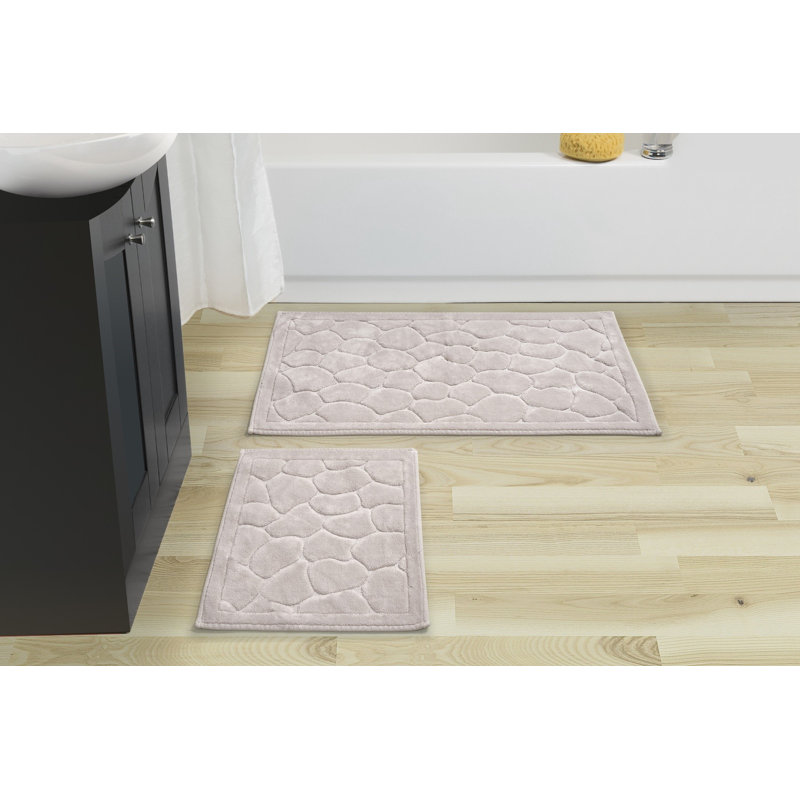 Ensemble de 2 tapis de bain Millgrove, Vert menthe