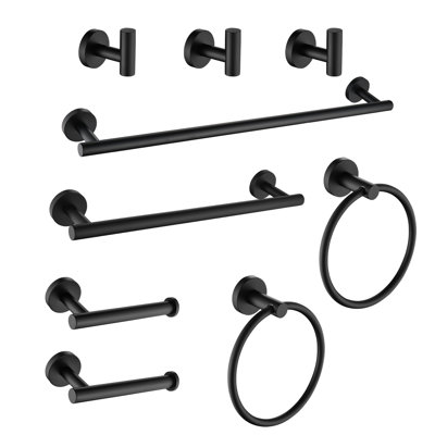 Ensemble de quincaillerie de salle de bain 9 pièces