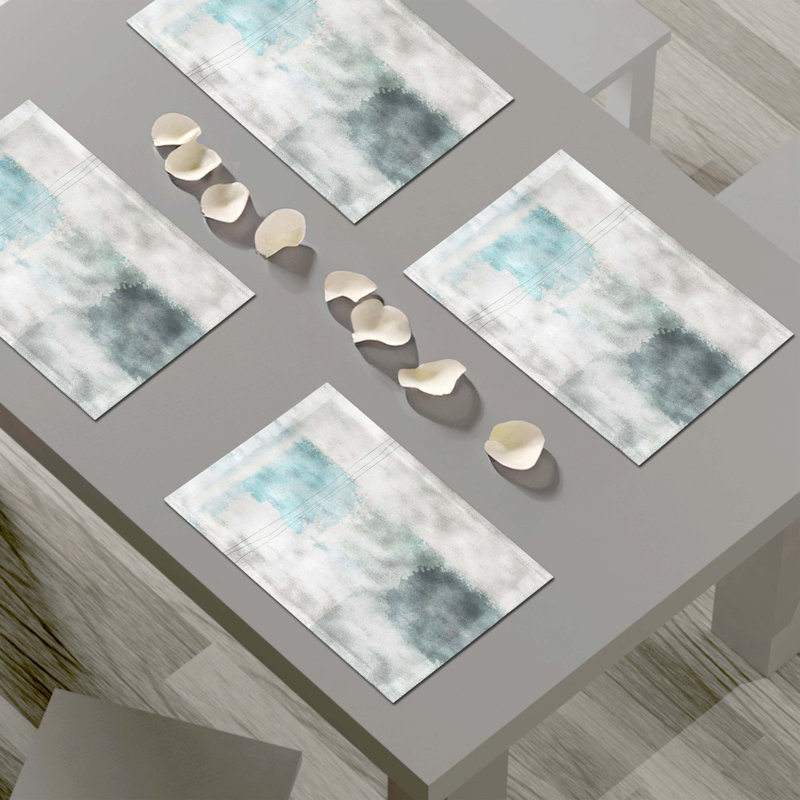 Napperon abstrait en polyester