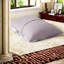 Ensembles de literie hypoallergénique à motif floral mauve, édredon en polyester pour maison moderne