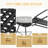 Polyethylene Wicker 2-Person Seating Group