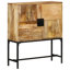 Powder Coated Iron Rectangle Accent Cabinet